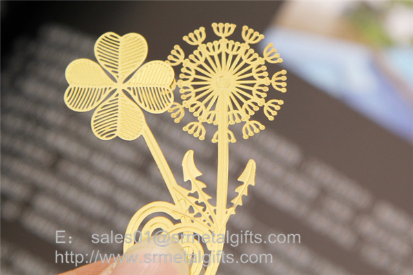 Personalized Photo Etching Process Metal Bookmarks