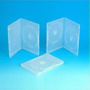 China 14mm Transparent DVD Cases with Single and Double Disk Capacity on sale 