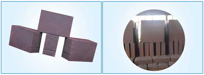 Magnesia chrome bricks used in metallurgical industries the construction of flat furnace roof