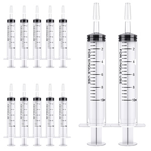 10ml syringes with caps