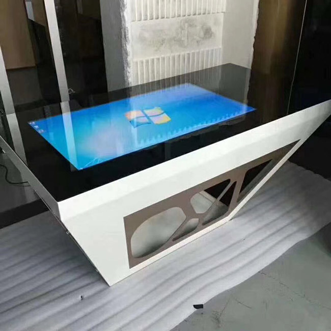 Multitouch Android / Windows Waterproof Game Restaurant Coffee Table Interactive Touch Screen Dining Table