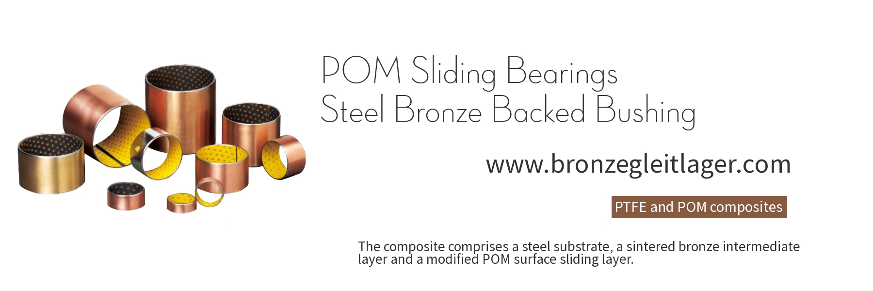 pom sliding bearing