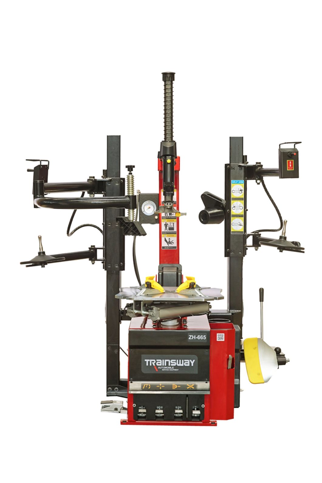 Garage Equipment Heavy-Duty Tilt-Back Tire Changer with Dual Assist Arm Trainsway Zh665SA