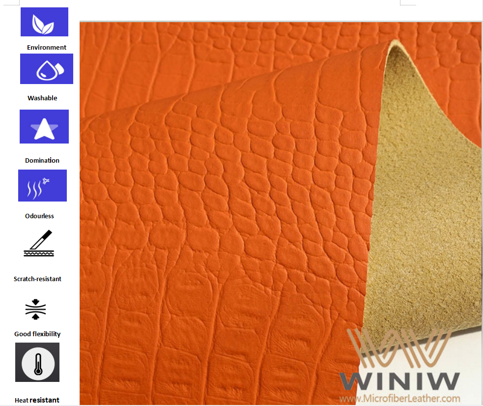 faux WINIW Microfiber leather for car steering making in stock now