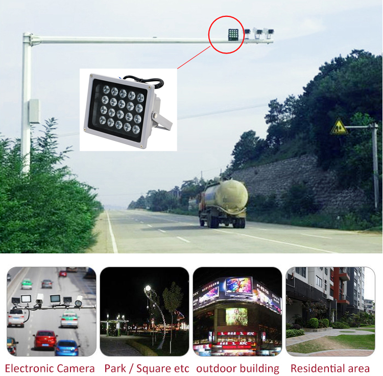CCTV traffic monitoring gas strobe light