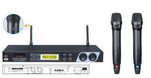 excellent quality 9010 wireless microphone system 200 channels infrared selectable