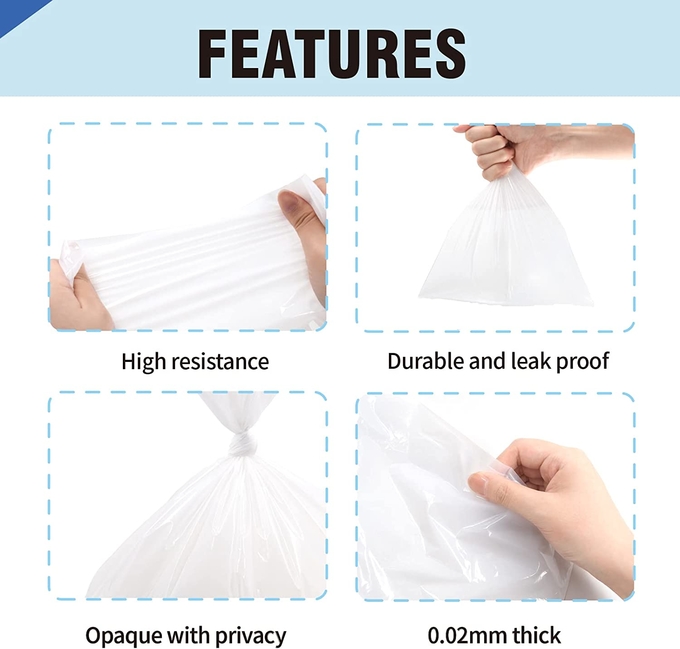 High barrier pet waste bag for odor proof 1