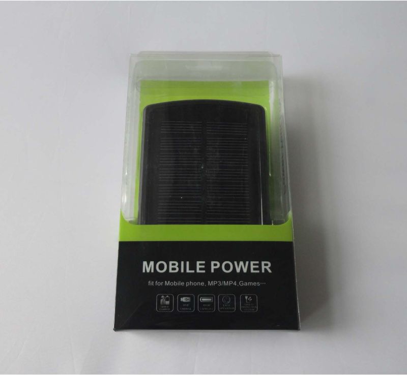 5V 3000mAh Smart Lithium Ion Polymer Solar Powered Battery Charger (MP-S3000B)