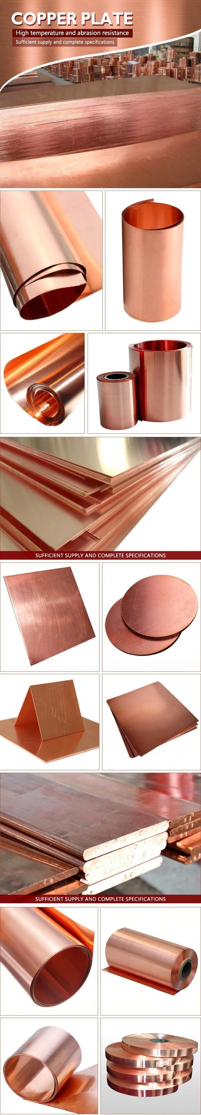 1/16" 1/2" 1/8" Red Copper Sheet Plate 1000mm X 500mm 12 X 12 48 X 96 36 X 36/48/96 0