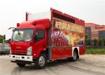Camions de pompiers commerciaux de cabine de châssis d'ISUZU avec 13 modules de communication d'ensembles