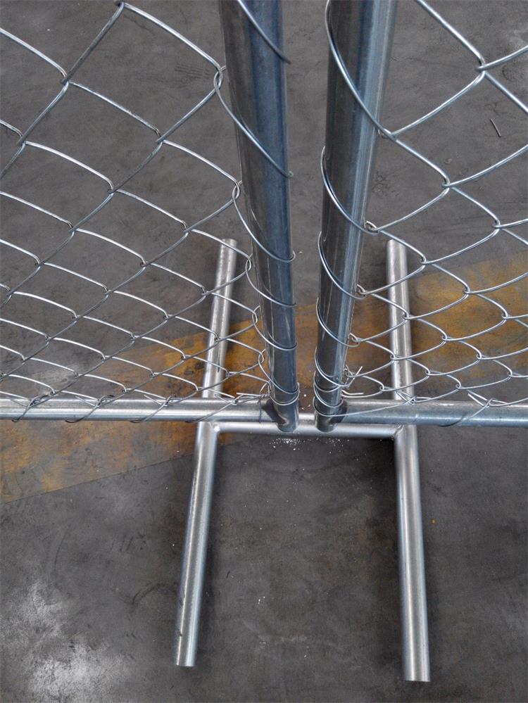 temporary chain link fence panels