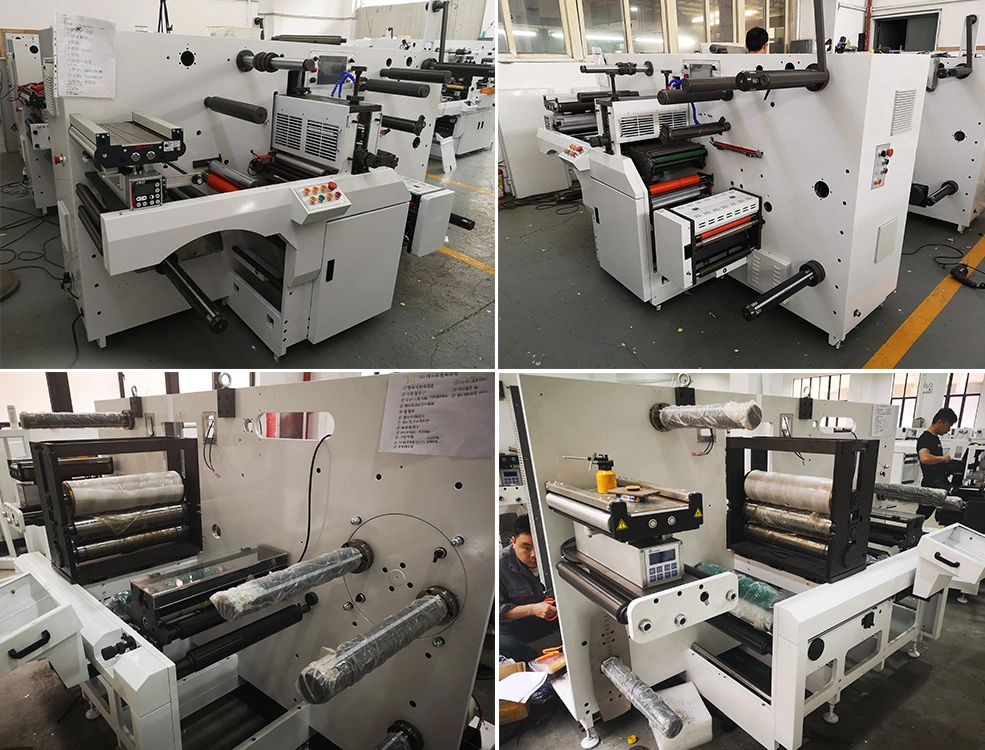 Dbgs-320 Iml Intermittent Sticker Cutter Semi Rotary Adhesive Paper Label Film Roll Slitting Sheeting/Sheet Automatic Die Cutting Machine Made in China