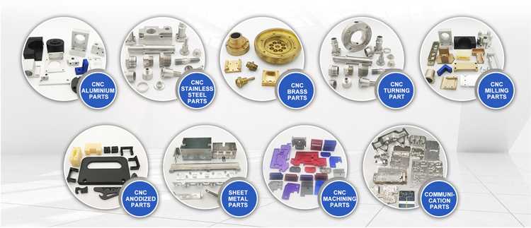 Professional customized aluminum cnc machine parts and fabrication parts