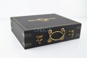 China Luxurious Givenchy Mahjong Carry Case In Chinese Retro Style With Decoration Metals on sale 