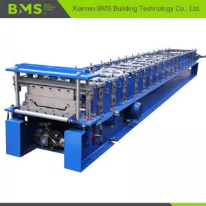 China Klip Lok Roof Panel Roll Forming Machine 12-15m/min for Building Material on sale 