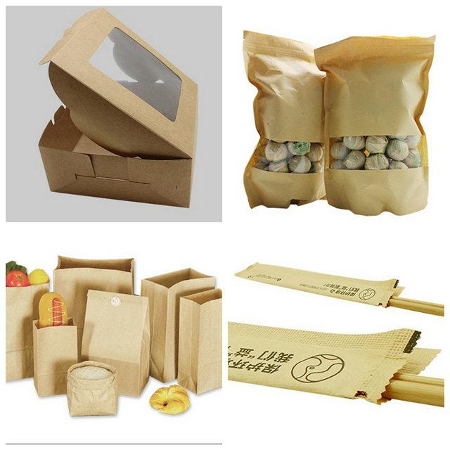 150gram 200gram 250gram Uncoated Unbleached Kraft Paper Rolls For Making Box 70cm 100cm 