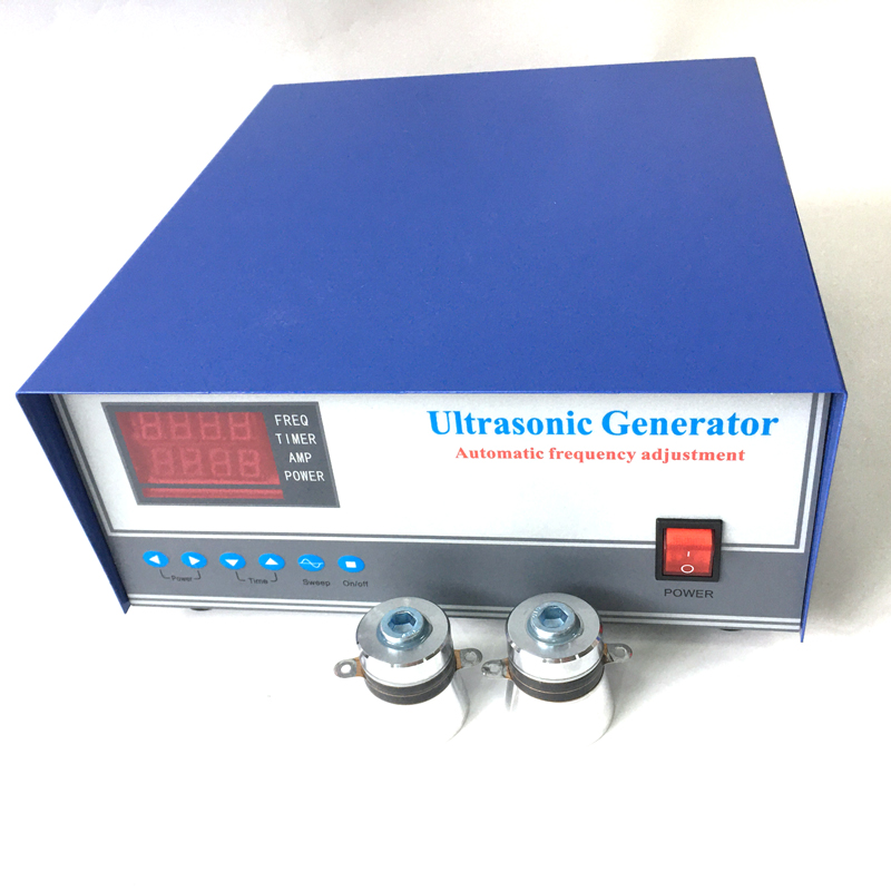 80khz Variable frequency digital ultrasonic cleaning generator