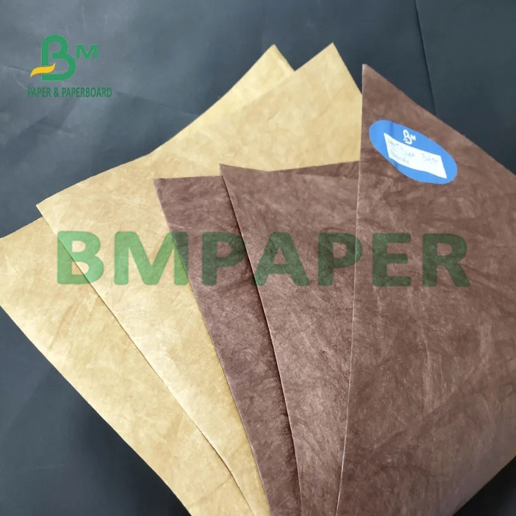 Brown Black White Good Tear Resistant Fabric Paper For Wristbands Paper
