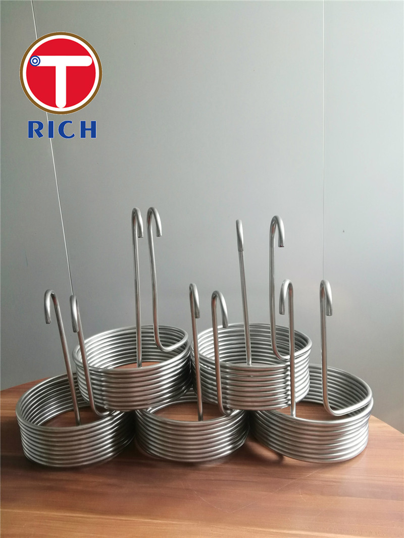 Stainless steel coil tubes 