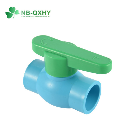 Good Price and High Quality Hot Sale PVC UPVC Ball Valve Plastic Valve with ABS Handle
