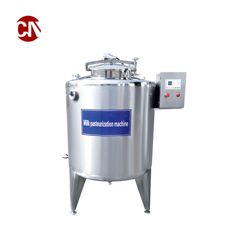 Ice Cream Yogurt Cheese Pasteurizer Tank Used 200L 300L 500 Litre Milk Pasteurization Equipment