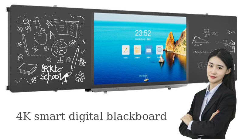 4k Smart Digital Blackboard Touch Screen With Wireless Projection 75inch 1