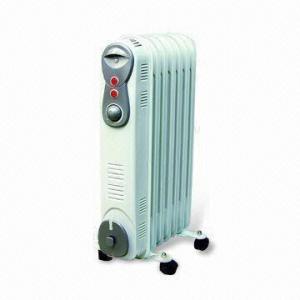 China Oil Filled Radiator Heater with Universal Roller Wheel, Carrying Handle and Cord Storage on sale 