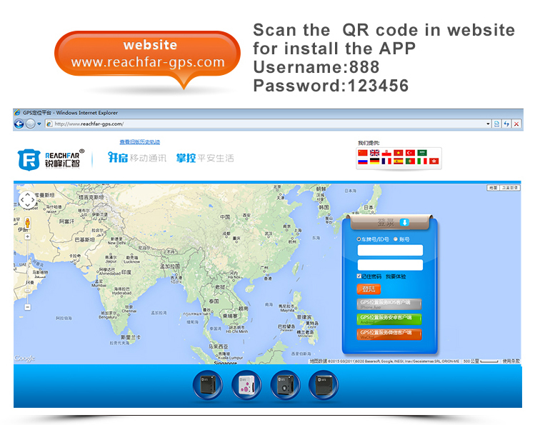 Reachfar rf-v18 mini personal real time gsm tracker for elderly/kids sos button