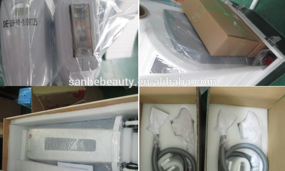 Sanhe Newest Ipl + e-light+ SHR 3 in 1 Mini Hair removal device/CE/ hair removal portable laser