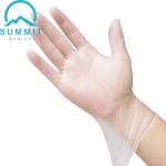 Powder Free Clear PVC Disposable Examination Gloves Latex Free