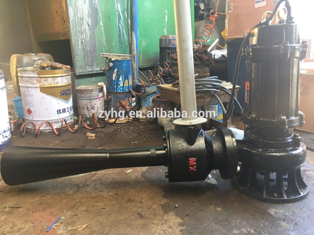 2 HP Super pond QXB series centrifugal submersible jet aerator for aquaculture, with high effiency