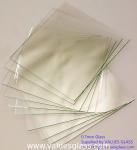 Alkaline Resistant Super Thin Glass Sheet Clear Color Easy Installation
