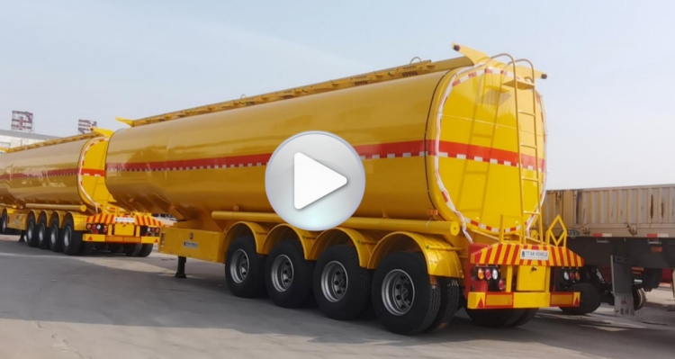 50 CBM Diesel Tanker Truck Trailer for Sale in Mauritius | Trailer Diesel Tanker in Port Louis