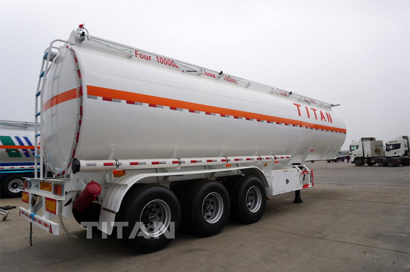 3 Axle 44000 liters fuel tanker trailer