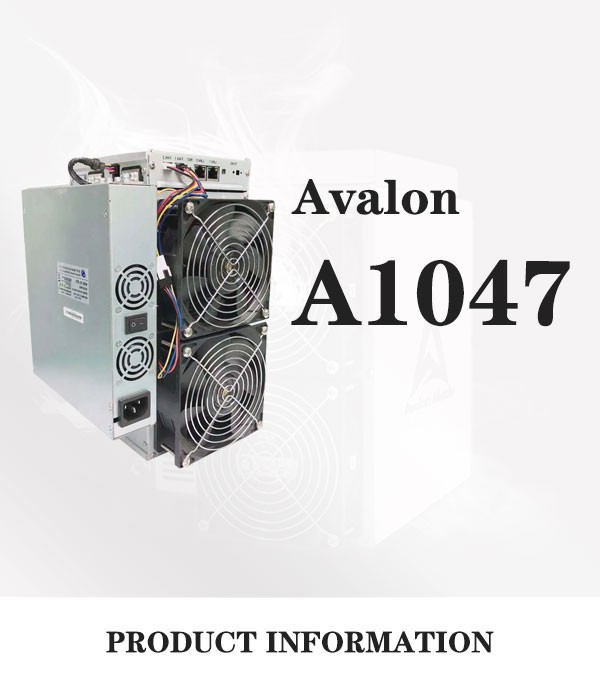 ASIC Canaan Avalon A1047 37T , 2380W BTC Bitcoin Miners all in one 0