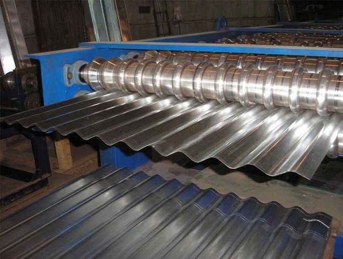 wave shaped roof plates Hot Dipped Galvanized Steel Corrugated Roofing Sheets