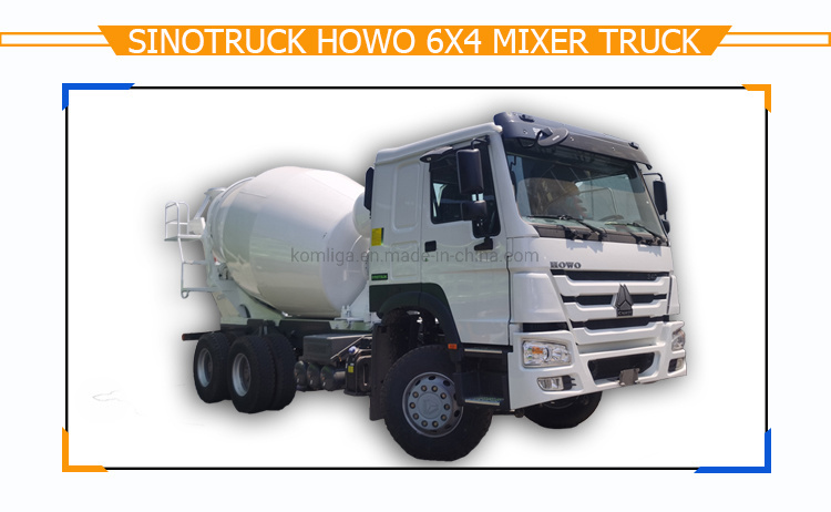 8m3 10m3 12m3 Cubic Meters HOWO 6X4 Concrete Cement Mixer Truck for Sale
