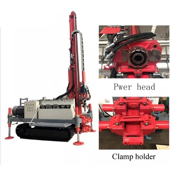 Electric/Diesel Anchor Drilling Machine for Slope Supporting in Kyrgyzstan for Sale