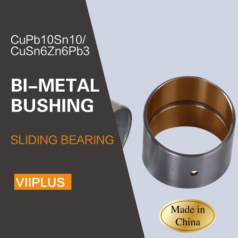 CuPb10Sn and CuPb24Sn4 are used for bimetal bearings