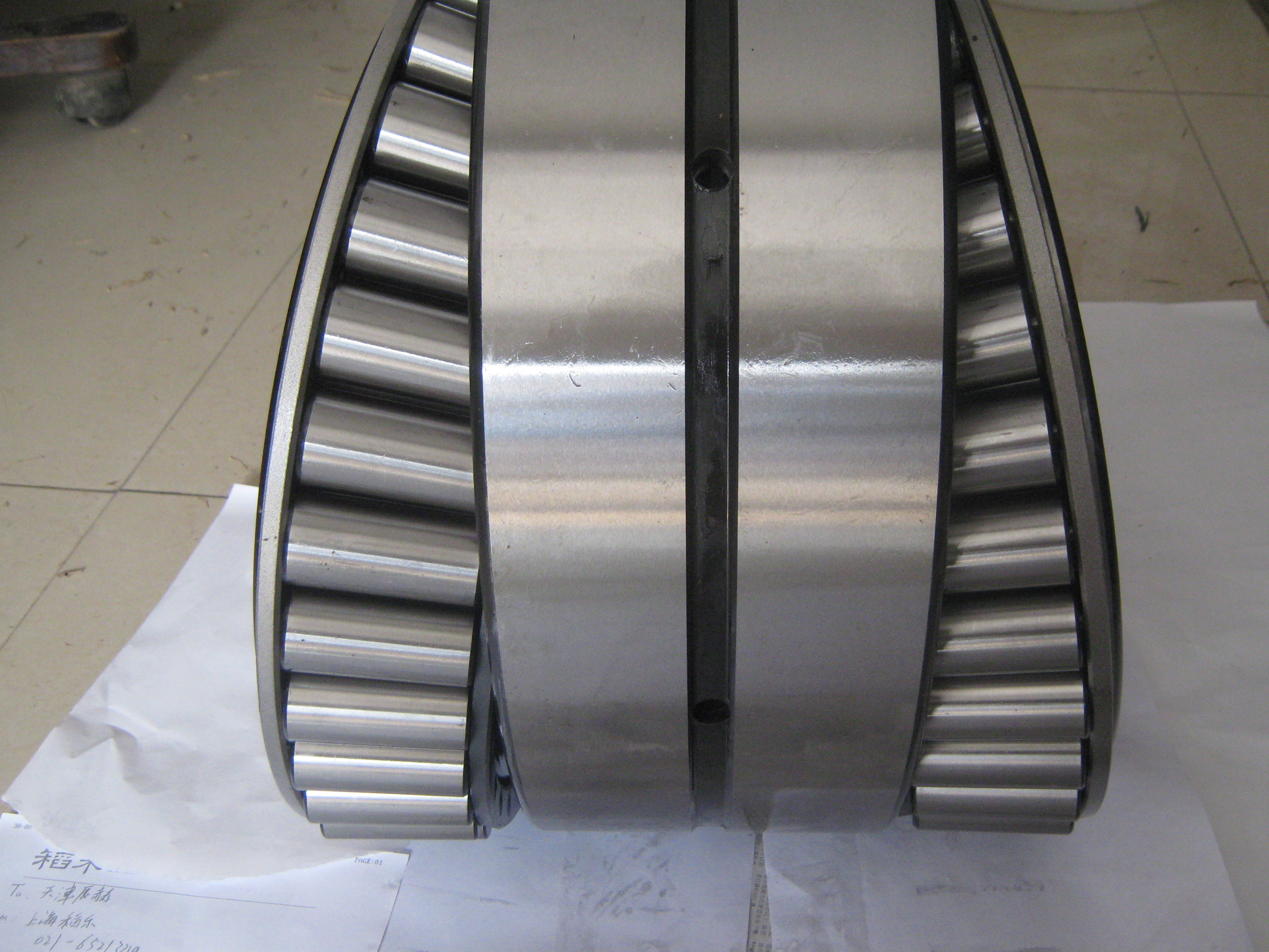 Stainless Single Row Roller Bearing 30205 30206 30207 With Steel Plate Cage