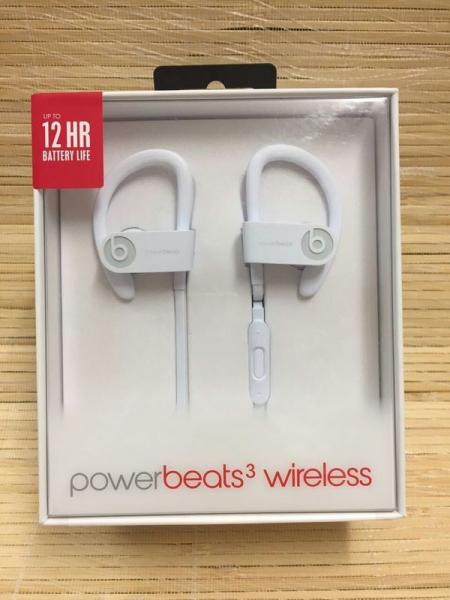 powerbeats3 wireless white