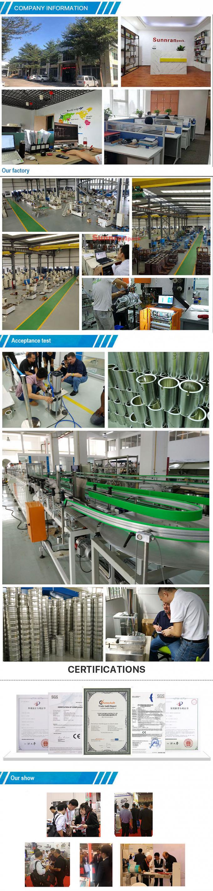 China Sunnran Packaging Machinery Co., Ltd. company profile 0