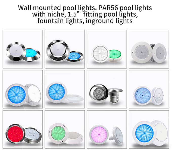 Top Quality 316LSS 150MM MINI Resin Filled LED Pool Light 7
