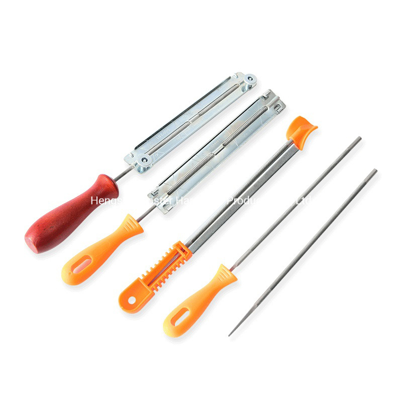 8inch Chainsaw Sharpener File Kit for Sharpening and Filing Chainsaws and Other Blades