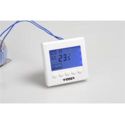 China High Medium Low Automatic Fan speed Digital LCD Thermostat Temperature Controller for sale