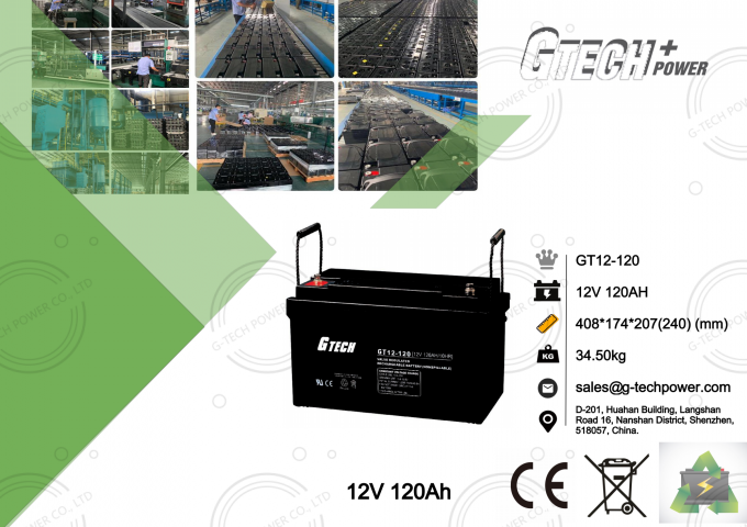 12v 100ah VRLA Regulated Lead Acid Battery For Solar Alarm System 0