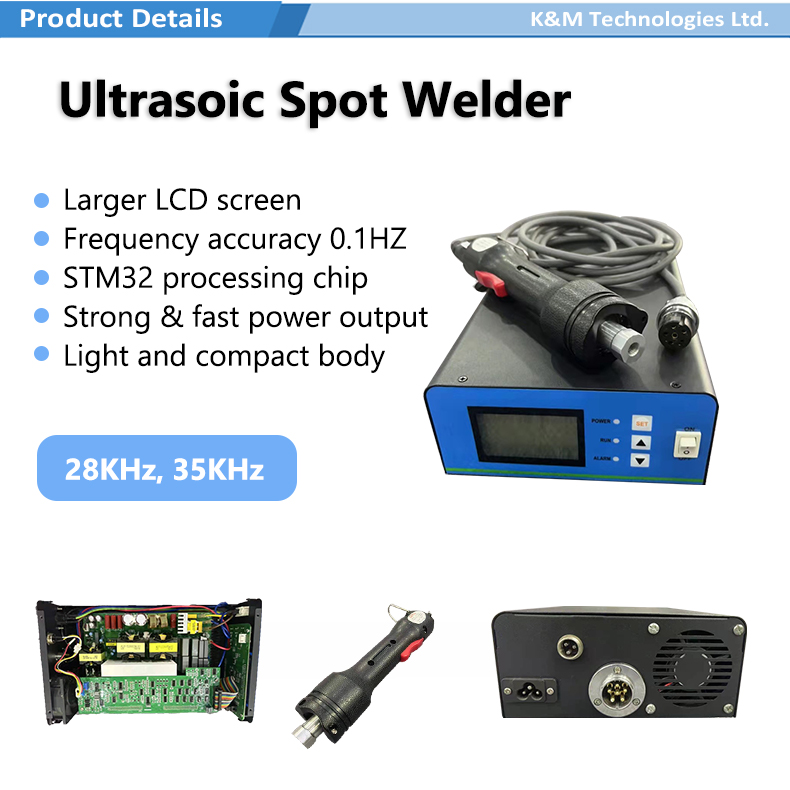 ultrasonic spot plastic welding machine