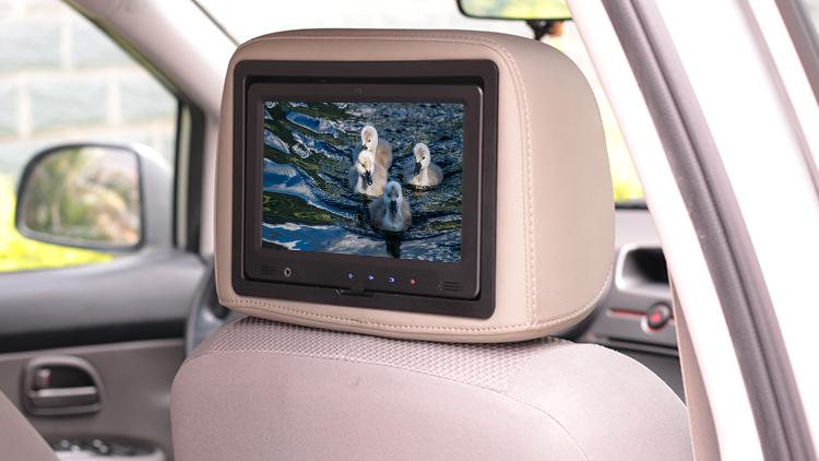 Digital Media In Car Advertising Screen For Taxi
