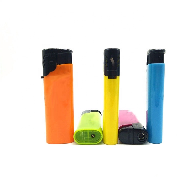 2022dongyi Hot Sale High Quality Good Price Colorful Plastic Windproof Cigarette Lighter EUR Standard Cigarette Lighter with ISO9994
