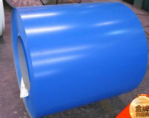 China 0.435mm 55% Aluzinc Prepainted Steel Coil For Building Construction Industry on sale 